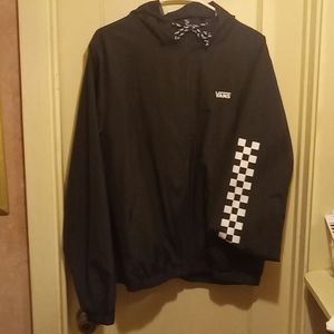 VANS zip up Windbreaker hoodie